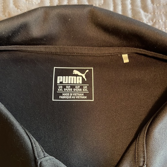 Puma Golf polo with Mercedes-Benz logo stitched on sleeve - Picture 4 of 7